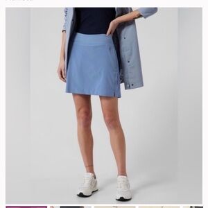 Athleta SoHo Skort, Sky Blue, Size 16